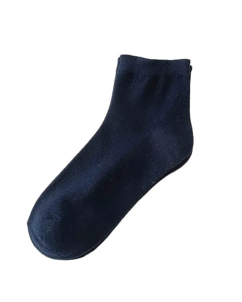 10 Pack Plain Socks