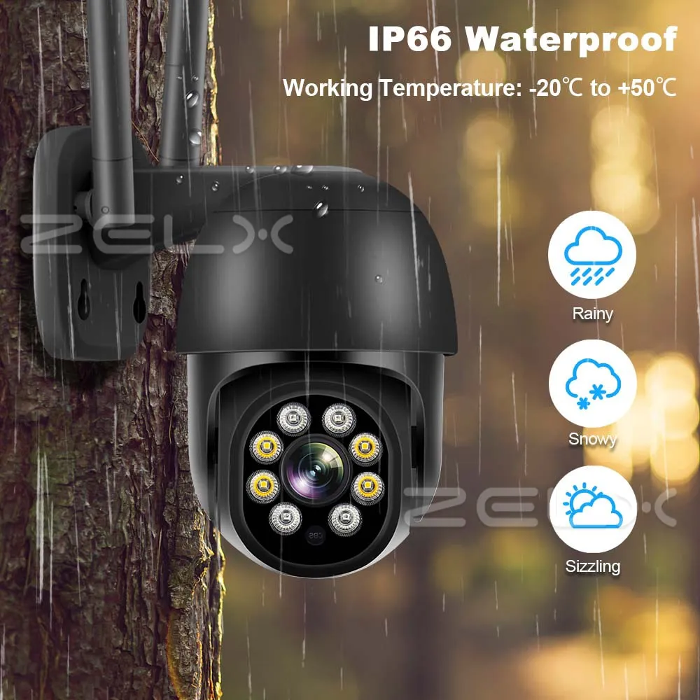 4K 8MP Outdoor WiFi Security Camera