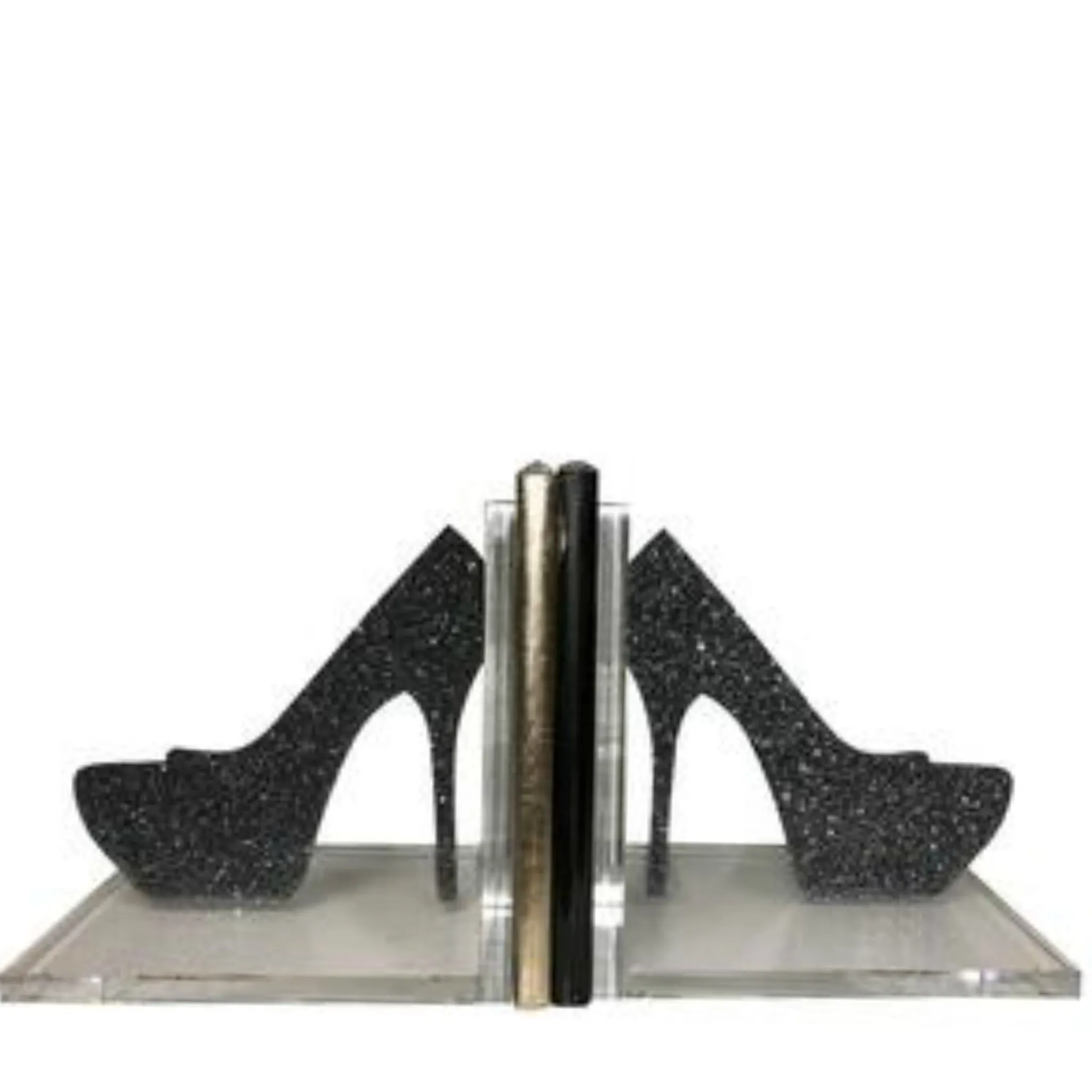 Acrylic Stiletto Bookends