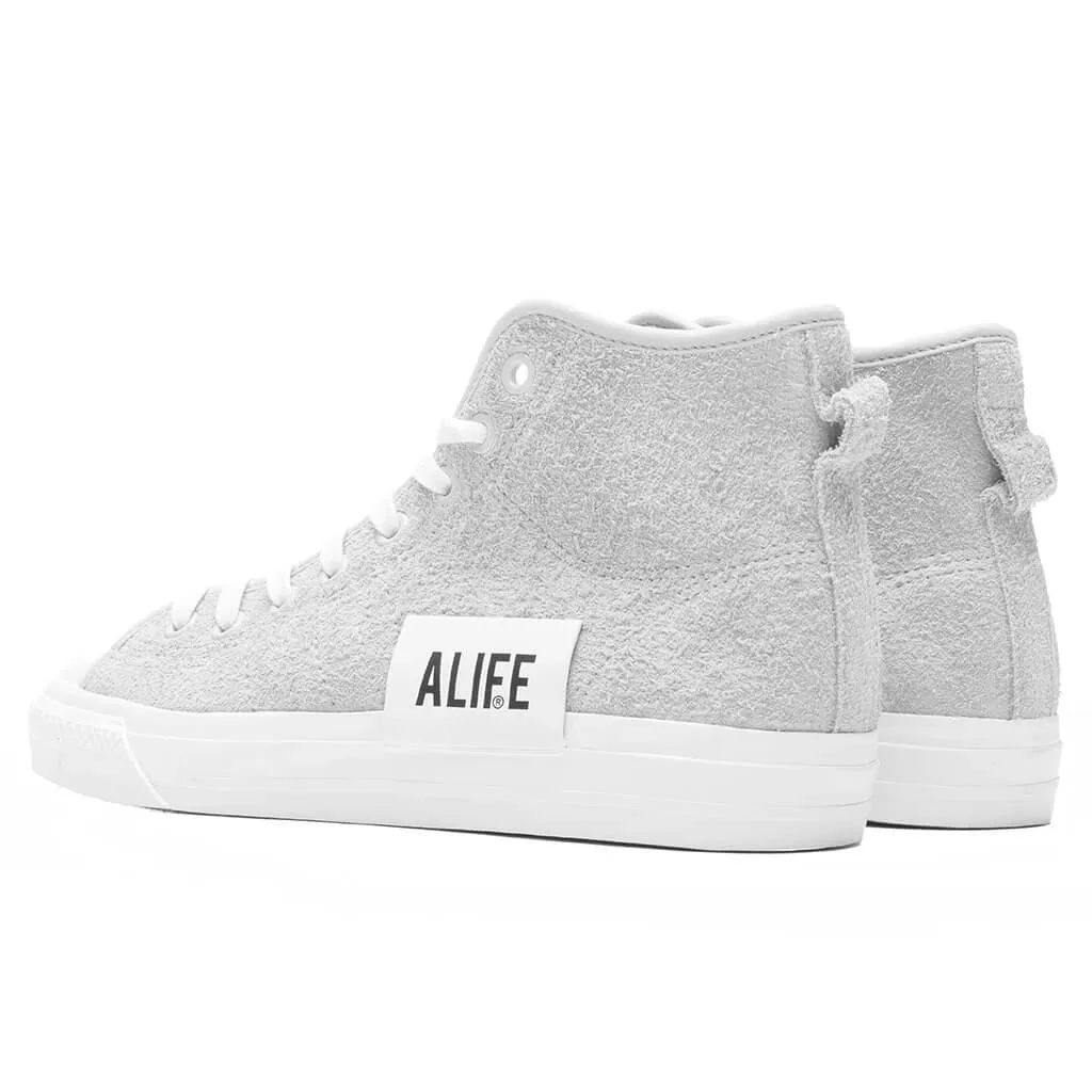 Adidas Originals x Alife Nizza Hi - Cream White/Off White