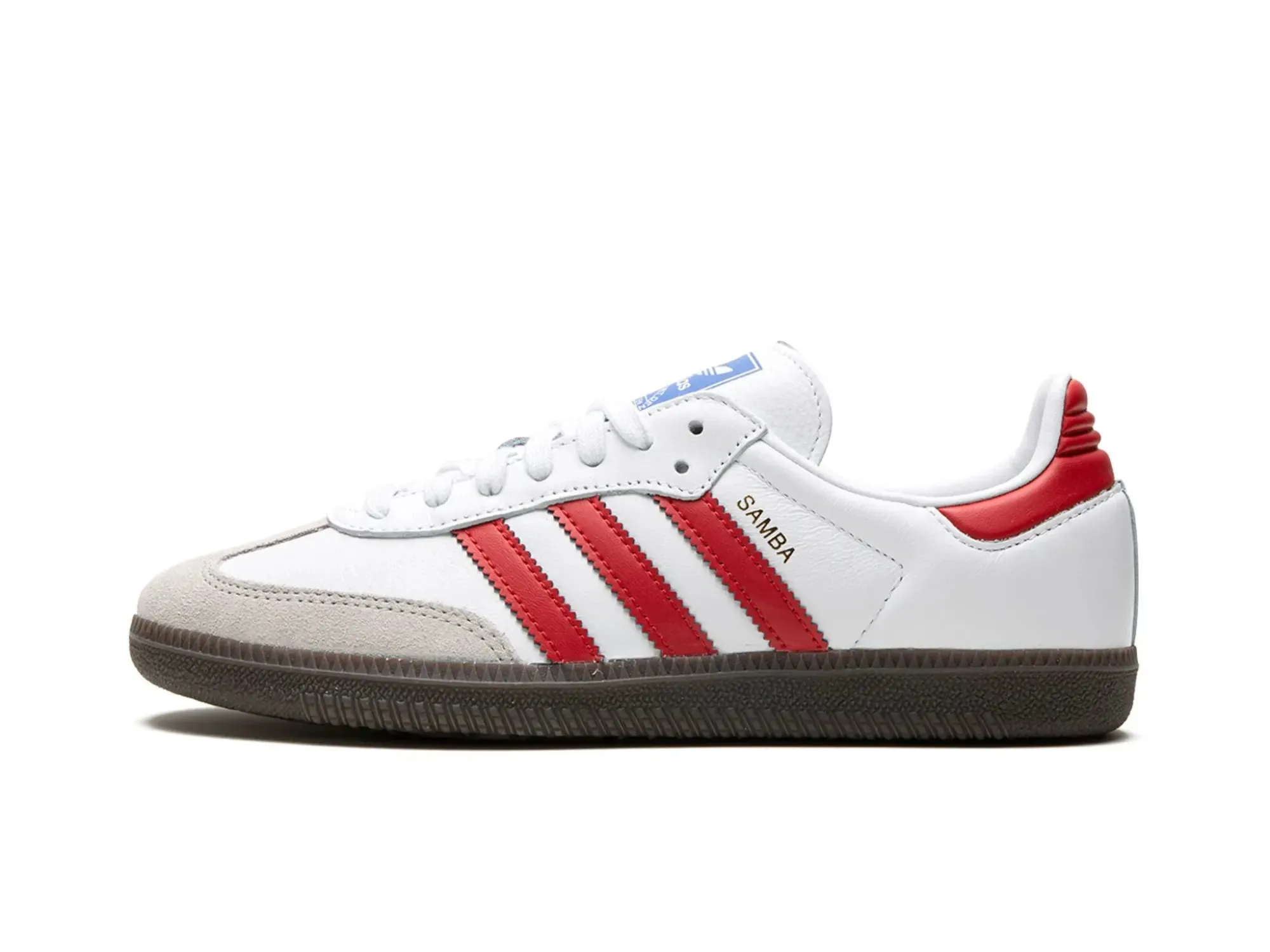 Adidas Samba "White Better Scarlet"