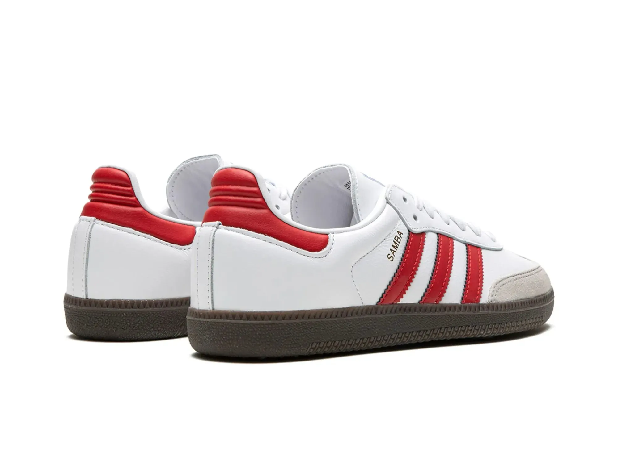 Adidas Samba "White Better Scarlet"