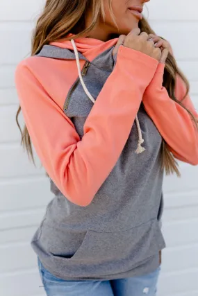 Ampersand Avenue Basic DoubleHood Sweatshirt - Sedona