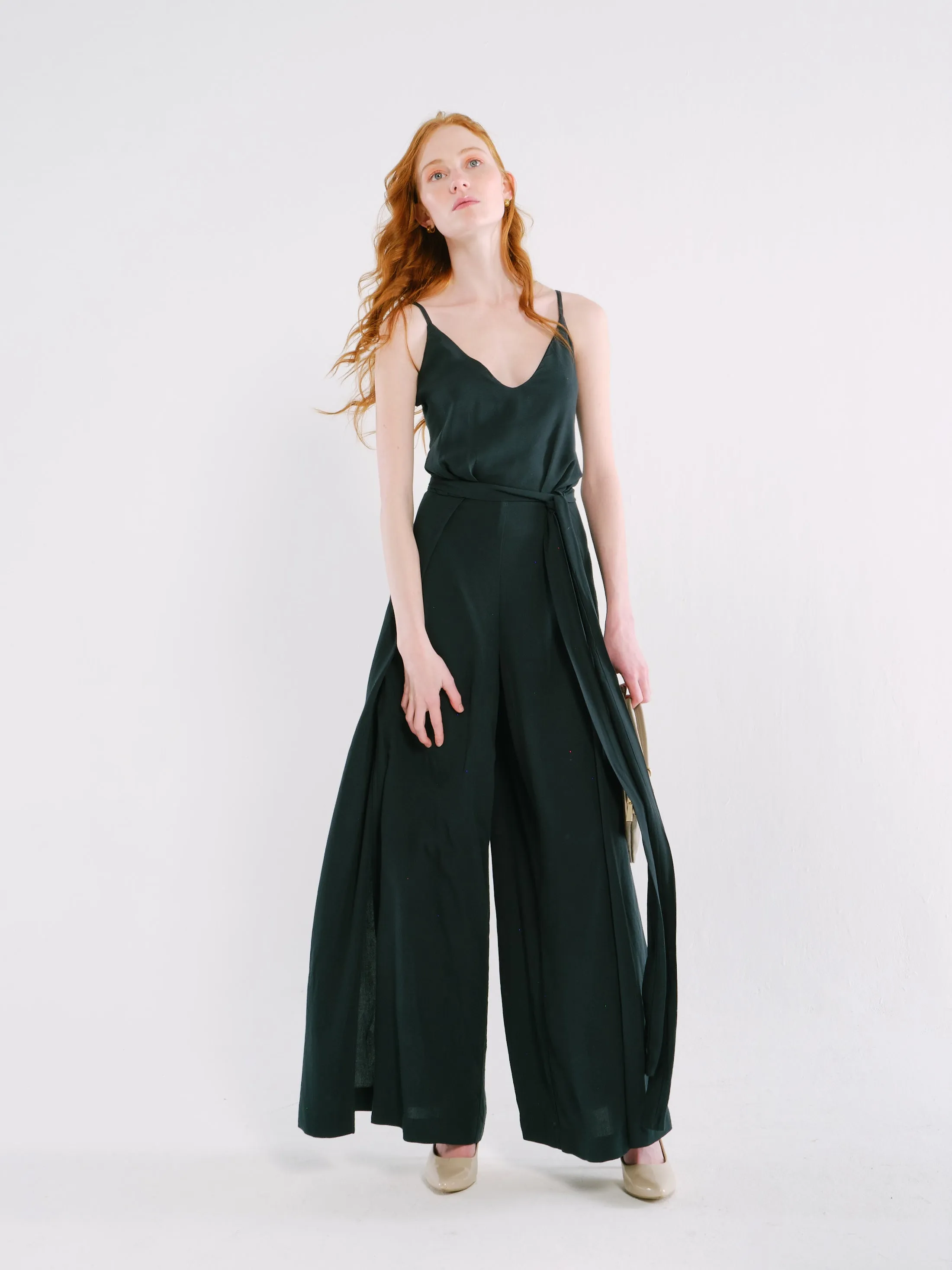 Aurora Jumpsuit | Emerald