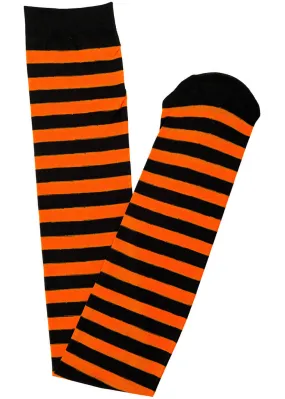 Banned Every Day Is Halloween Socks Orange