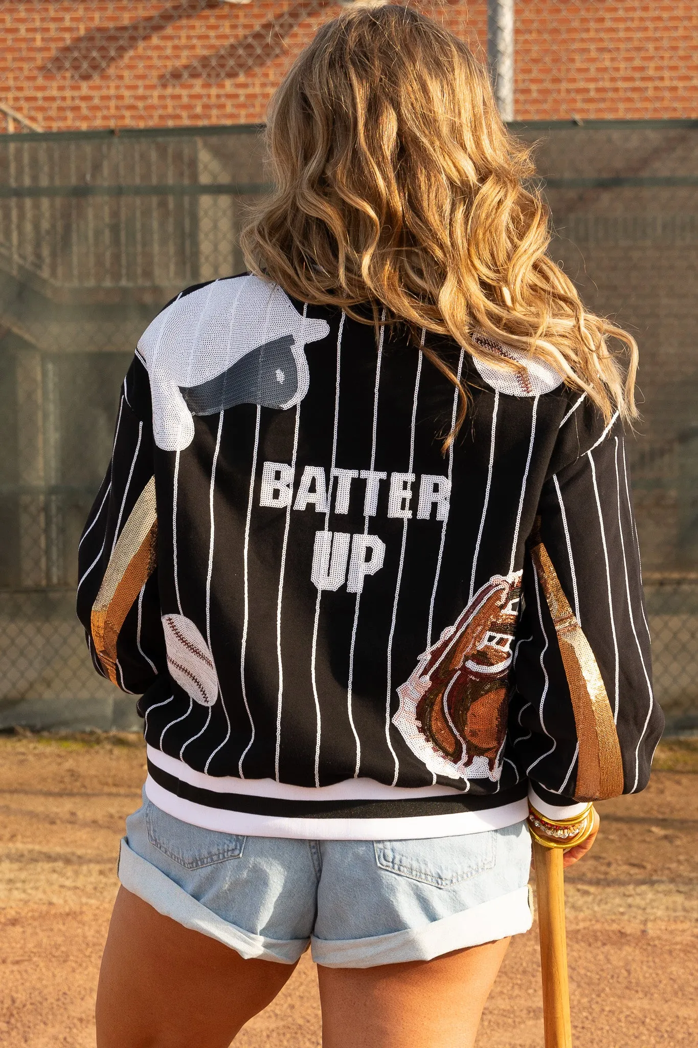 Batter Up Queen Sweatshirt | Queen Of Sparkles - SALE