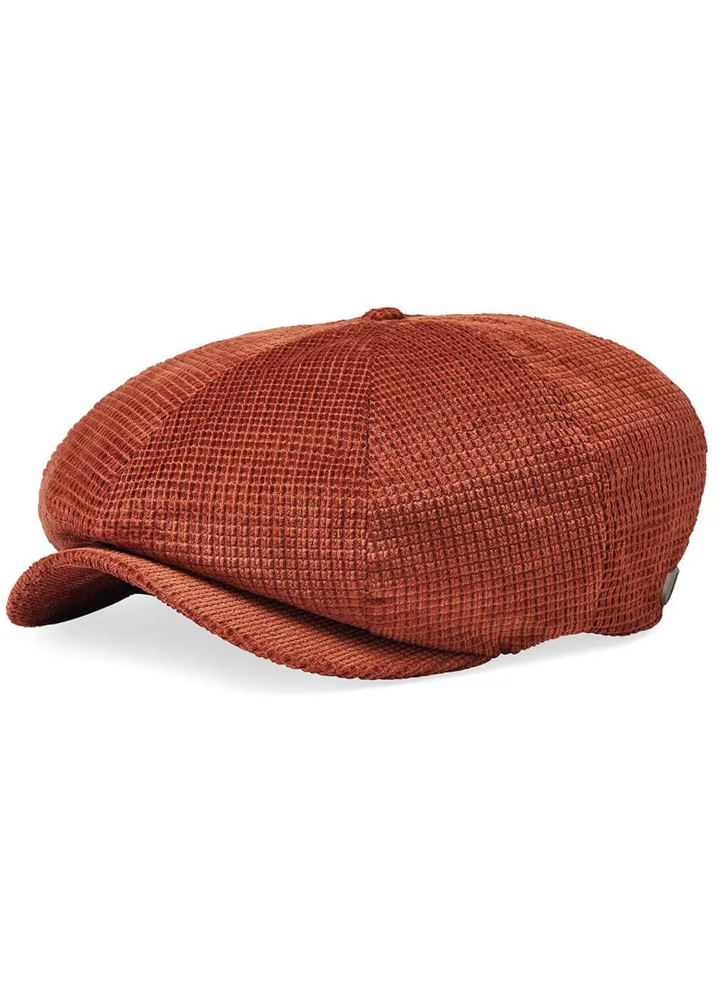 Brixton Bread Snap Cap Cap Burned Henna Dark Orange