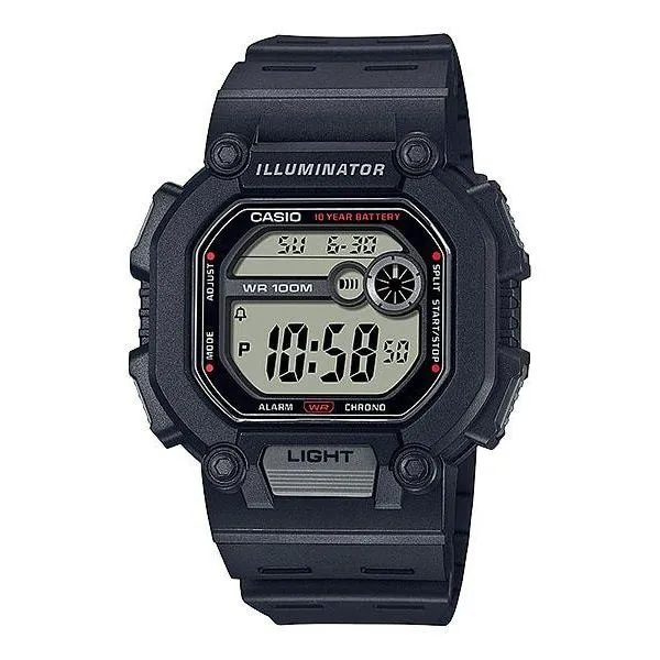 CASIO STANDARD COLLECTION MENS 50M - W-737H-1AVDF