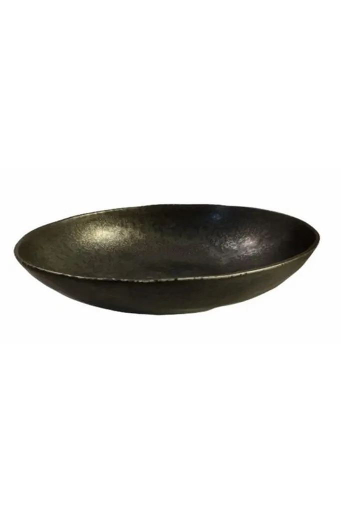 Concept Japan - Oval Bowl - Medium - Wabisabi - Black