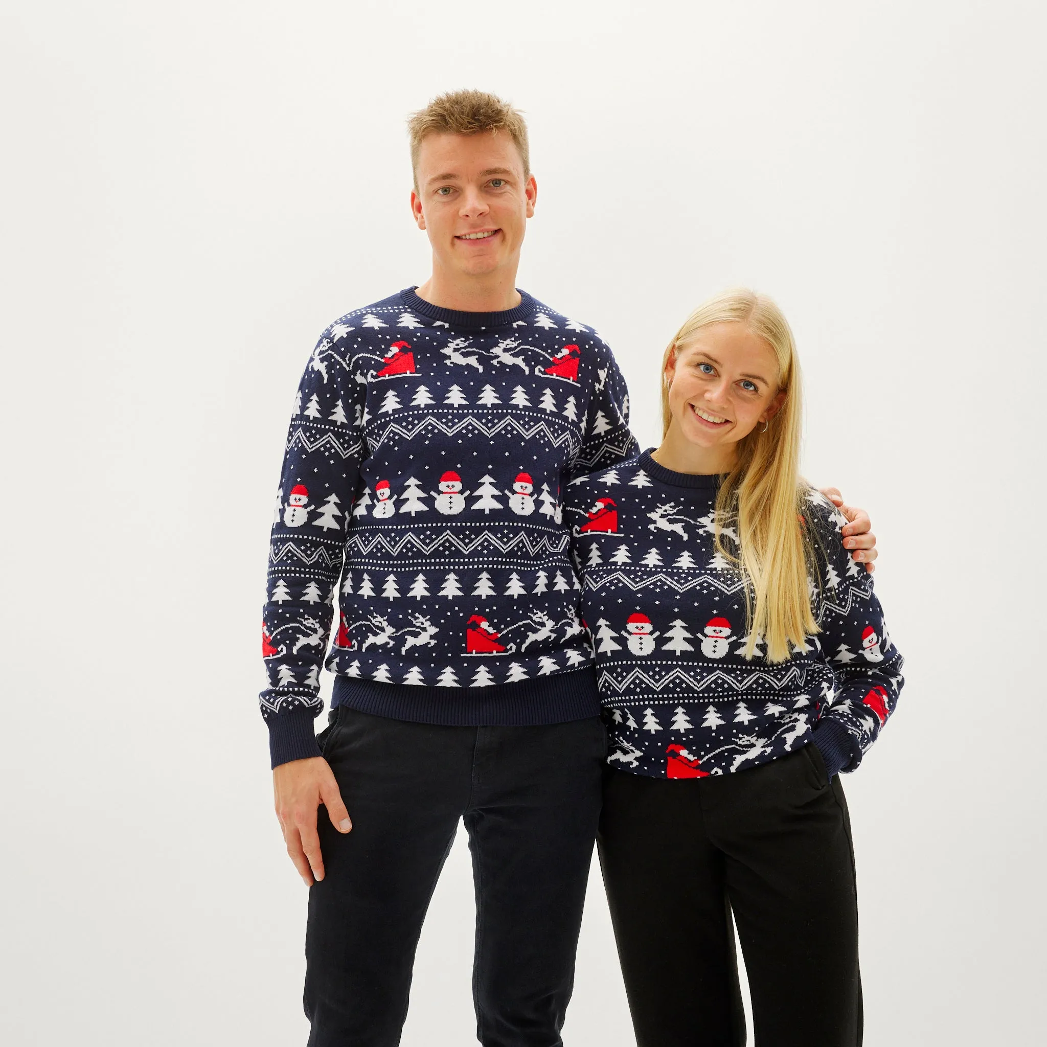 Den Stilede Julesweater - Dame.