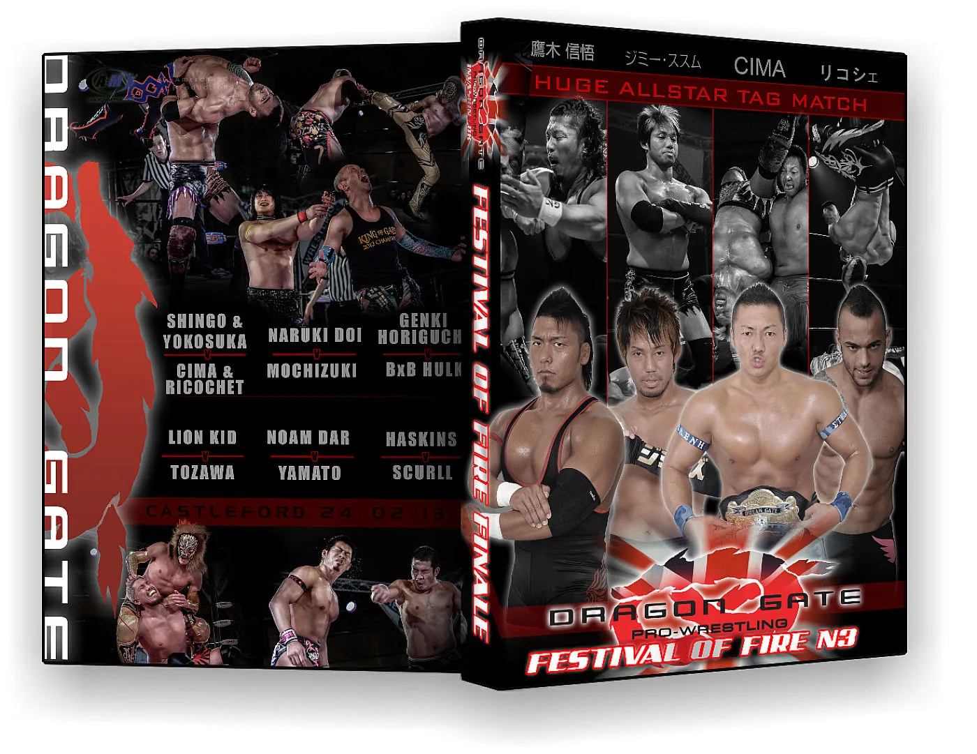 Dragon Gate UK. "Festival of Fire : Finale" Event DVD