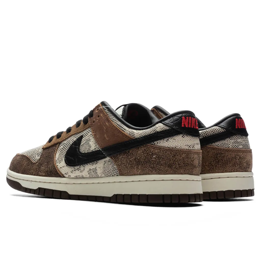 Dunk Low Premium Brown Snakeskin - Natural/Black/Ale Brown