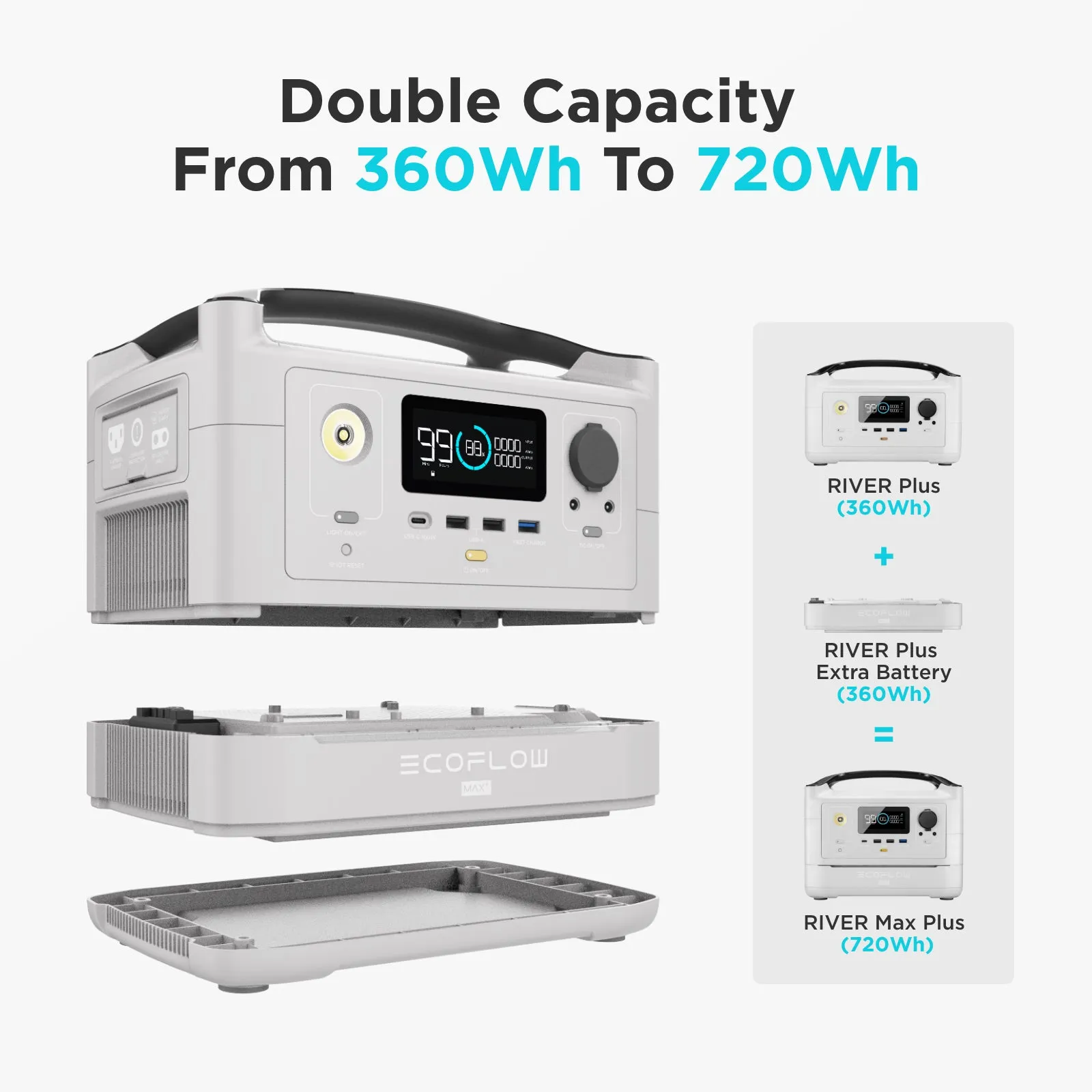 EcoFlow River Plus Extra Battery