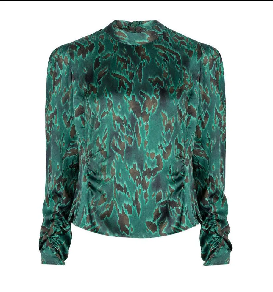 Endora Printed Turtle Top Multicolour