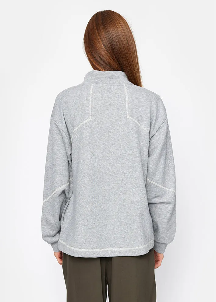 Esmé Studios Max Sweatshirt - Gray Melange