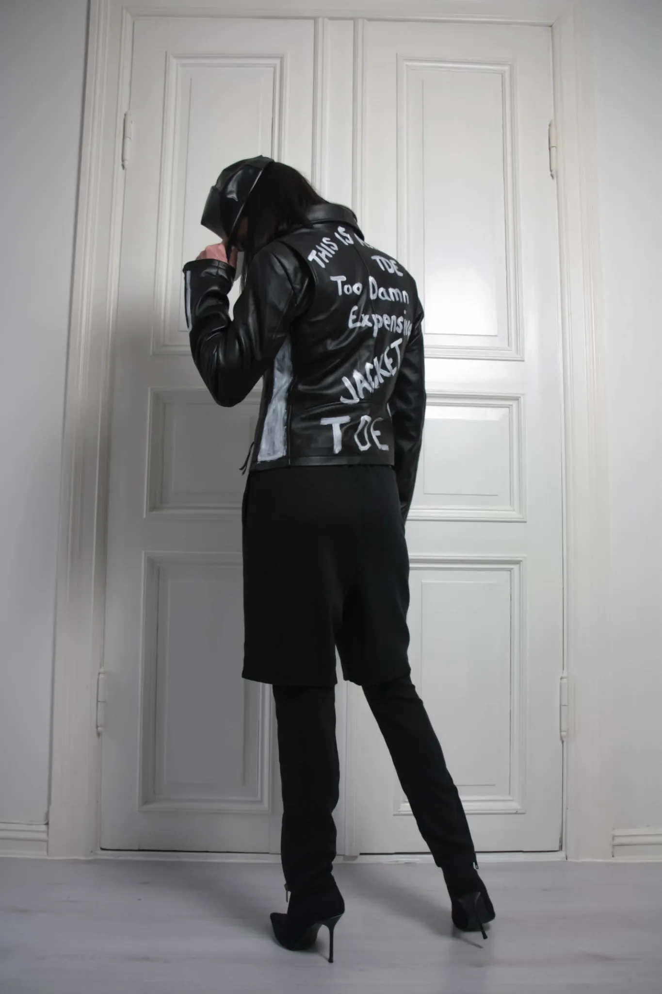 Hand-painted Leather Jacket