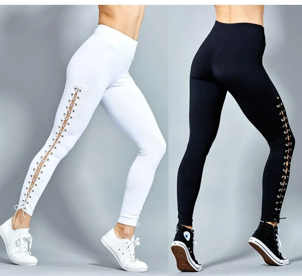 LACE-UP LET’S GO LEGGINGS