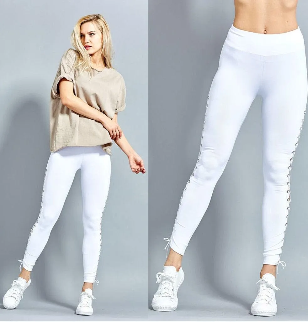 LACE-UP LET’S GO LEGGINGS