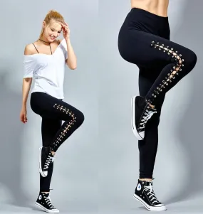 LACE-UP LET’S GO LEGGINGS