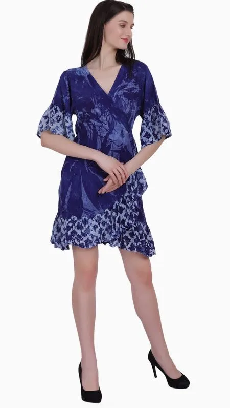 Last Ones! Goddess Gaia Flowy, Wrap Dress