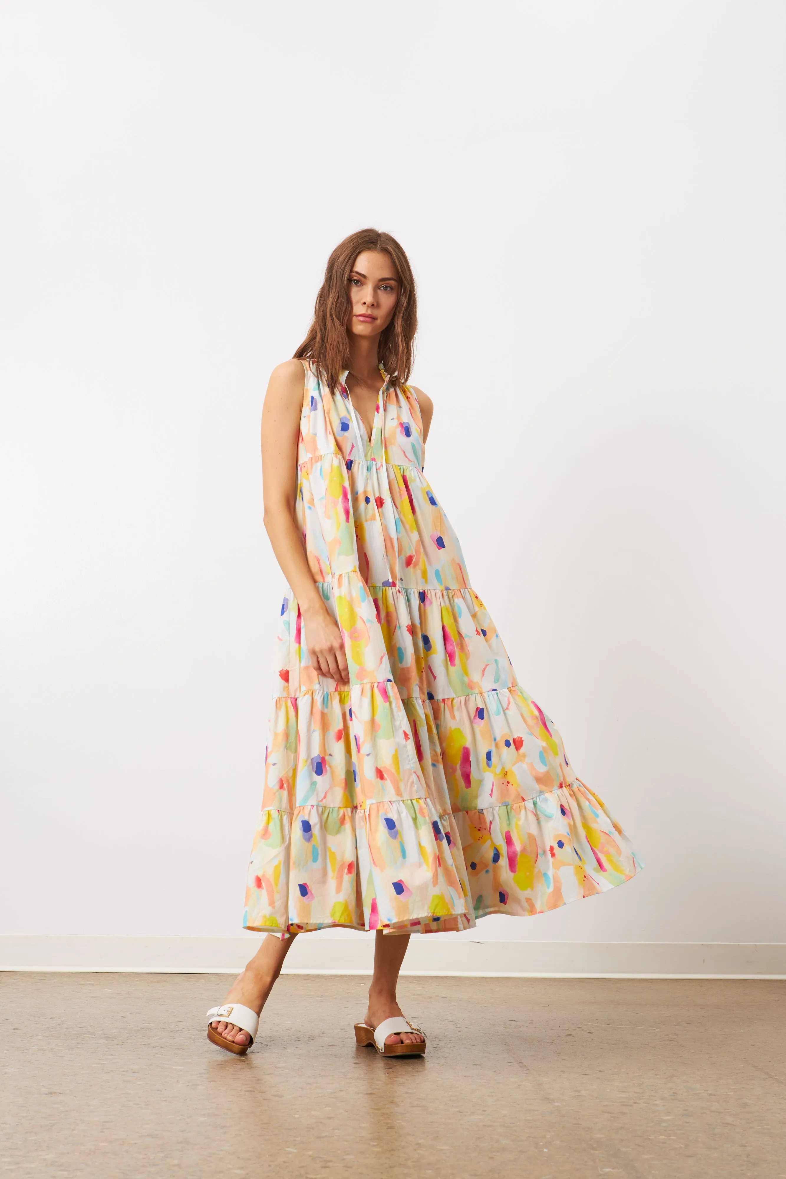 LILY TIERED MAXI DRESS - LINE