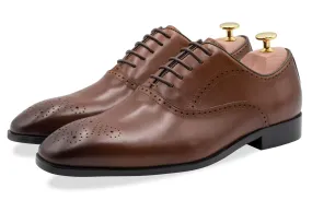 Mendoza Medallion Chestnut Oxford