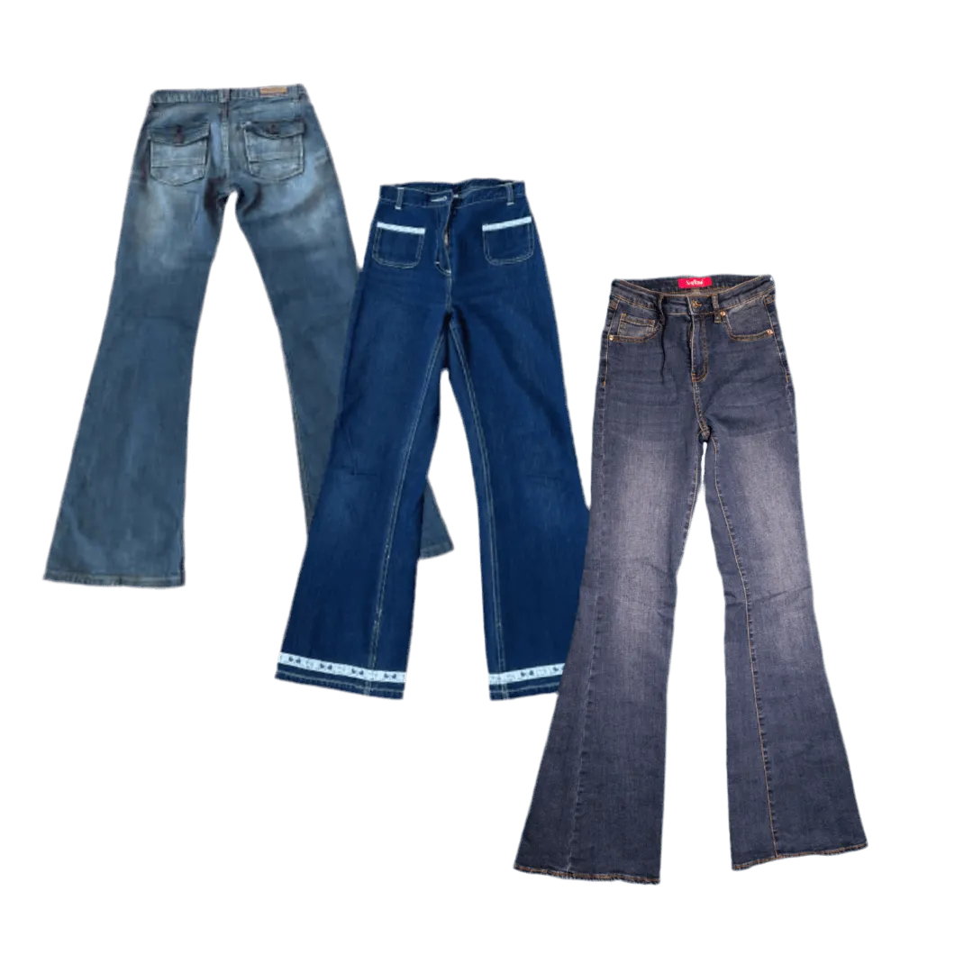 MIX PANTS BOOTCUT Y2K