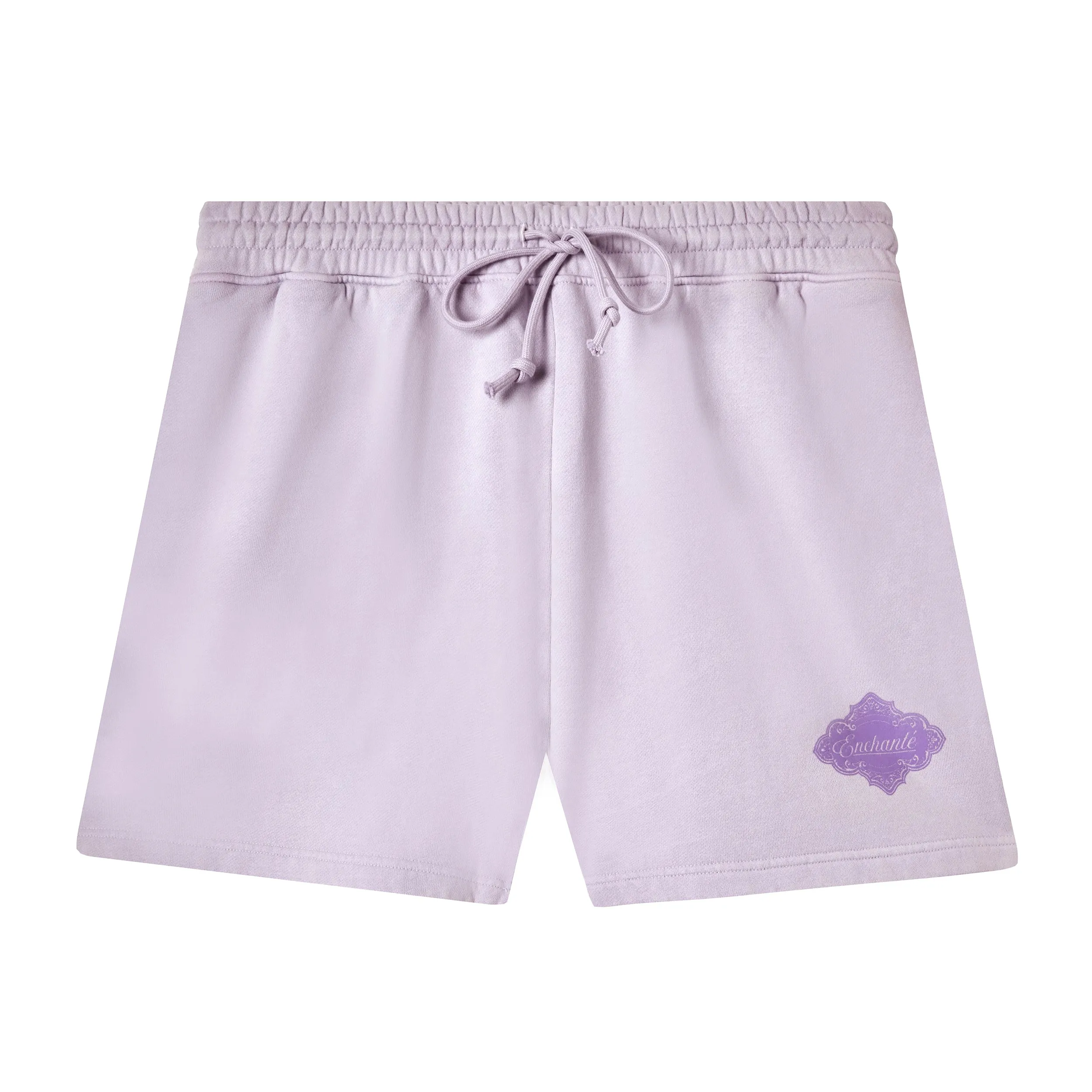 Monaco Crest Sweatshort | Lavender