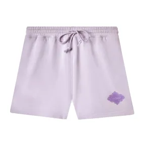 Monaco Crest Sweatshort | Lavender