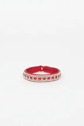 Red Hide B Bracelet 1