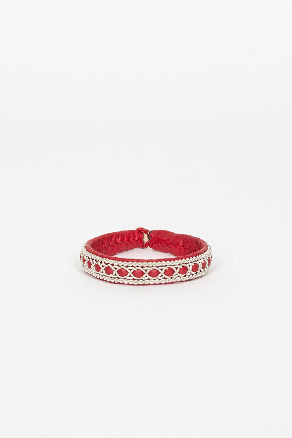 Red Hide B Bracelet 1