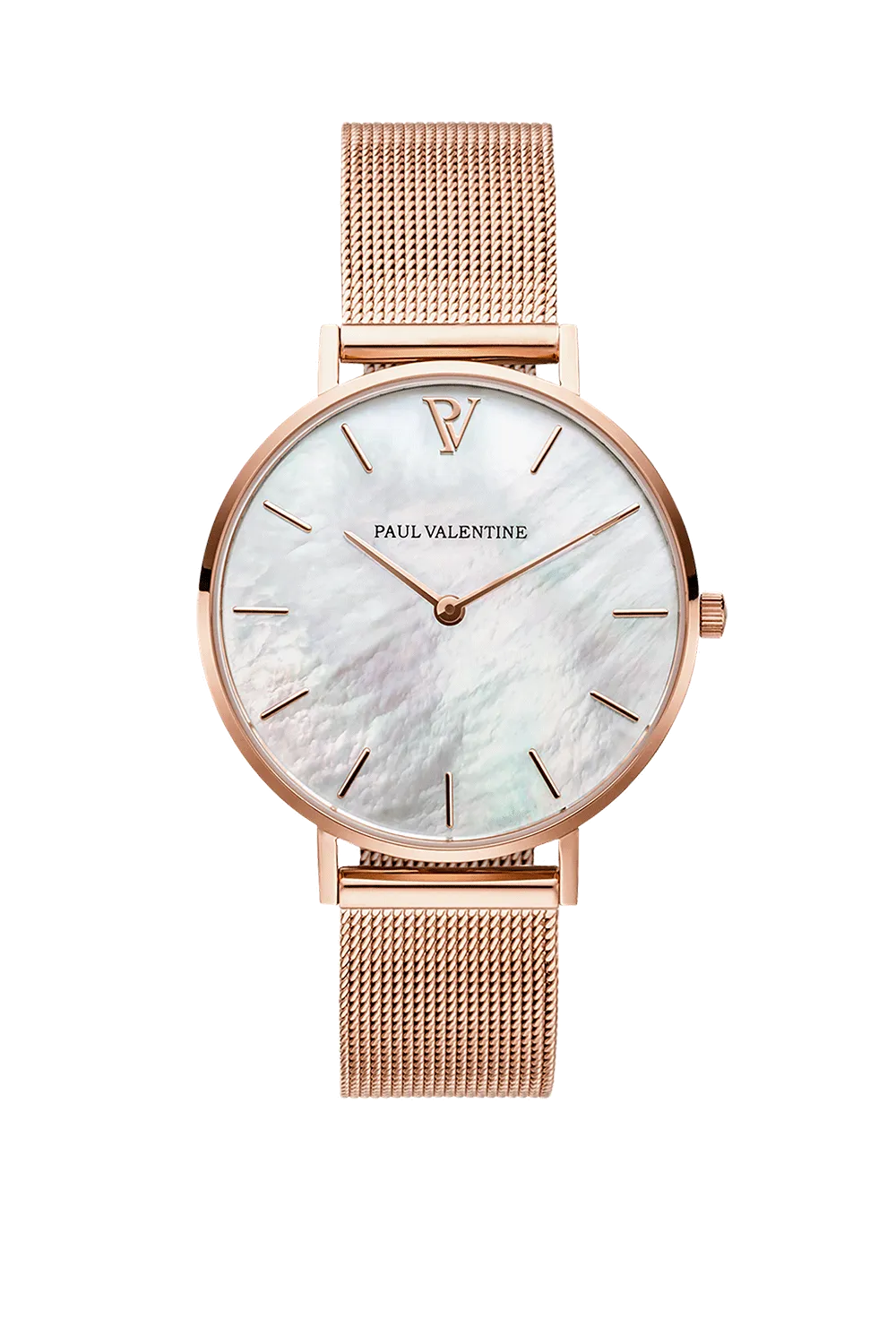 Rose Gold Seashell Mesh