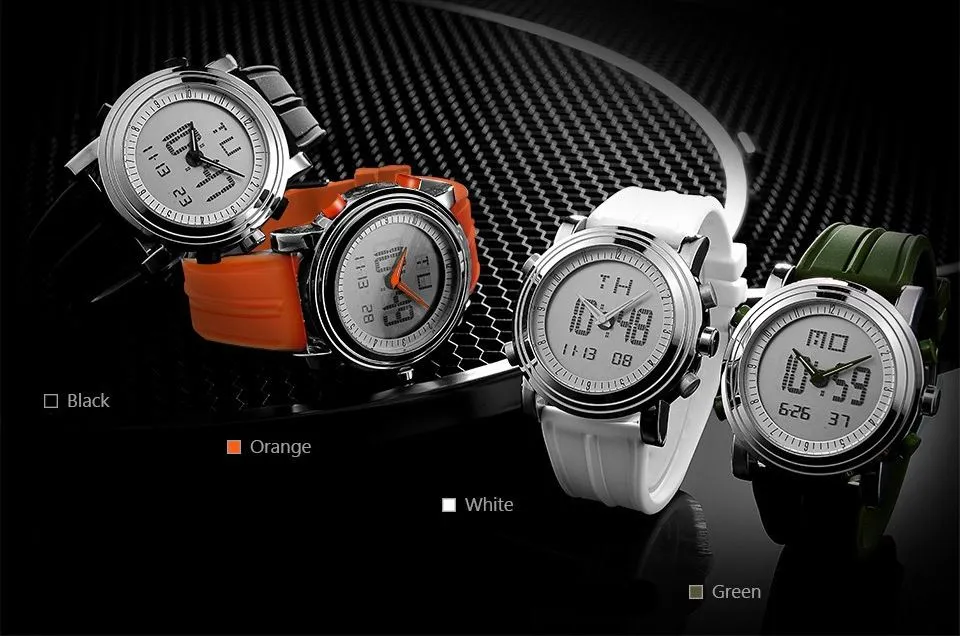 SMAXPro™ Men's Sport Quartz Analog Digital Waterproof Wrist Watch