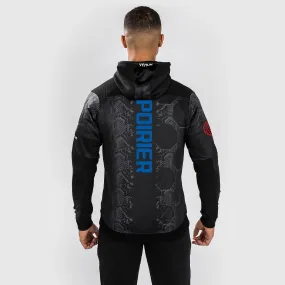 UFC Adrenaline by Venum Fighters Authentic Fight Night Men's Walkout Hoodie - Black - Dustin Poirier