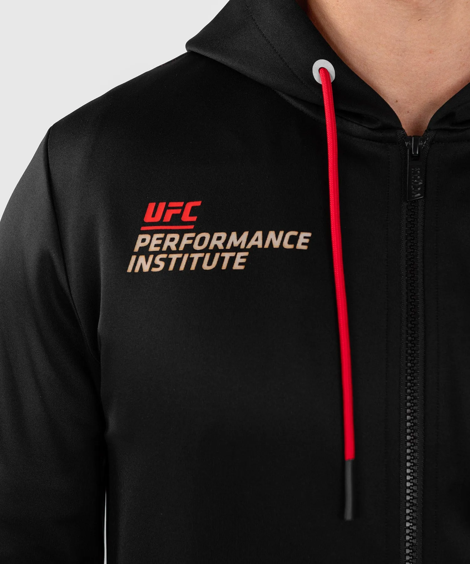 UFC Venum Performance Institute 2.0 Men’s Zip Hoodie - Black/Red