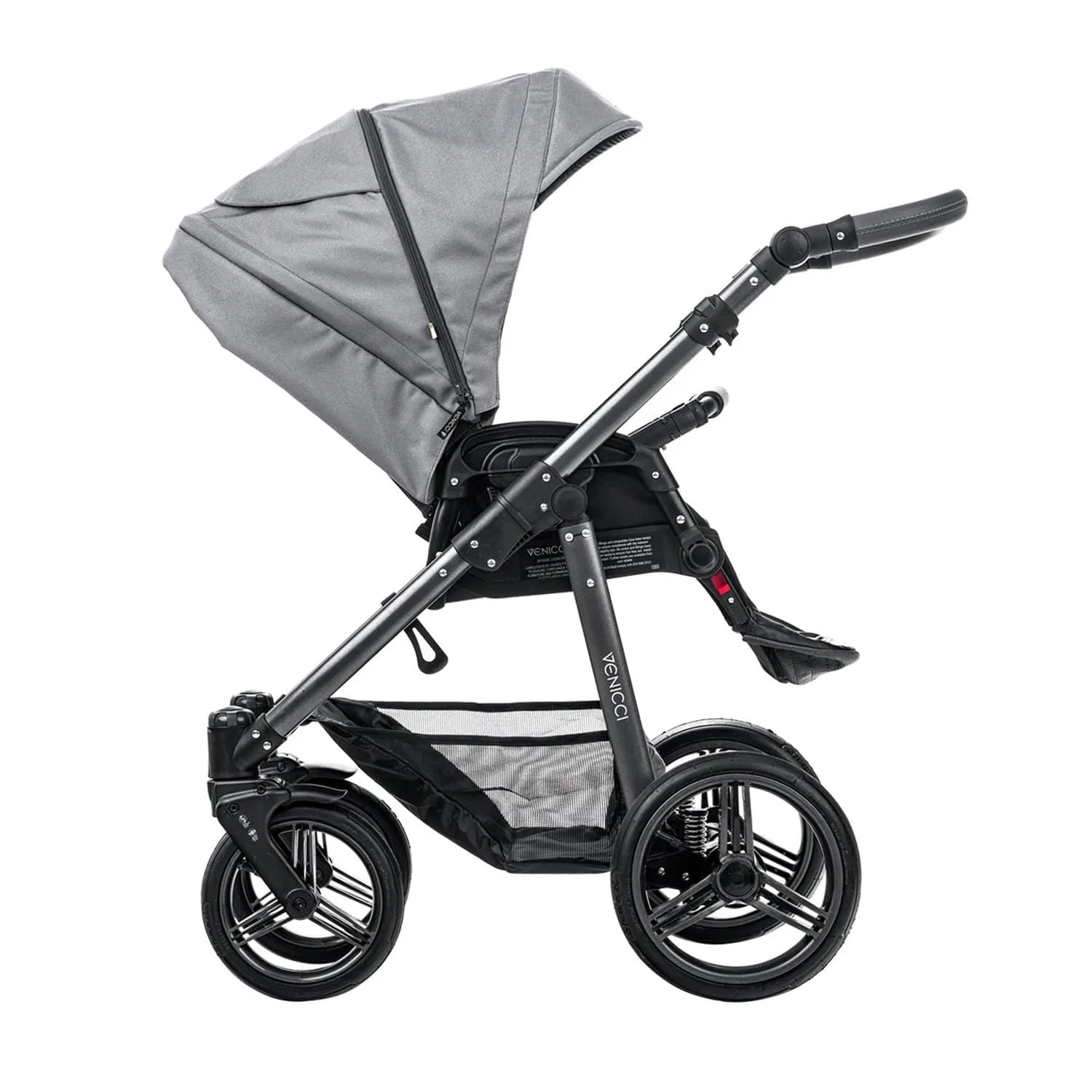 Venicci 2 in 1 Special Edition Carbo Lux Pram - Natural Grey (Last One)