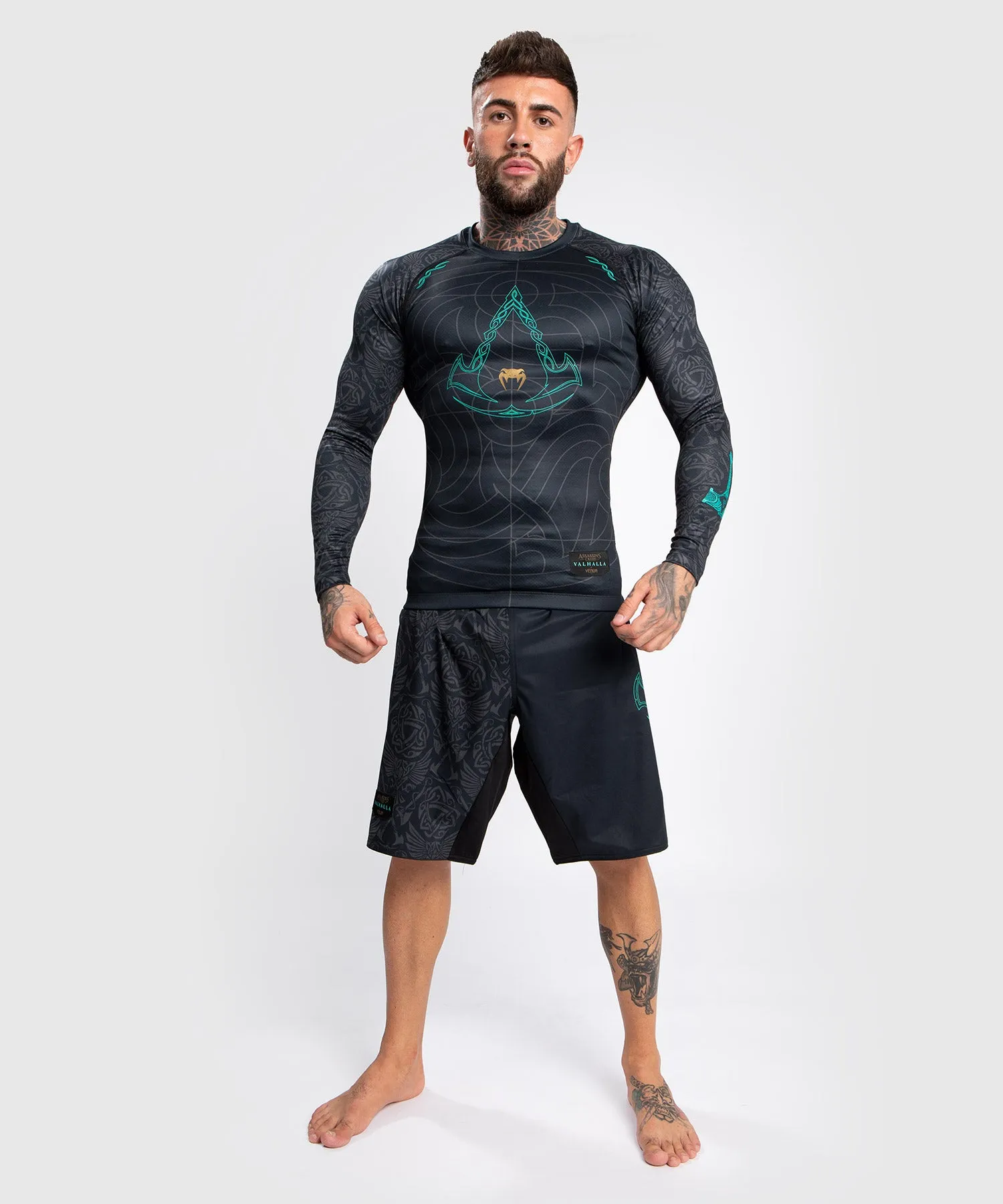 Venum Assassin's Creed Reloaded Rashguard - Long Sleeves - Black