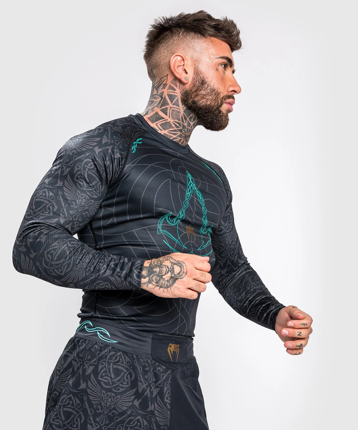 Venum Assassin's Creed Reloaded Rashguard - Long Sleeves - Black