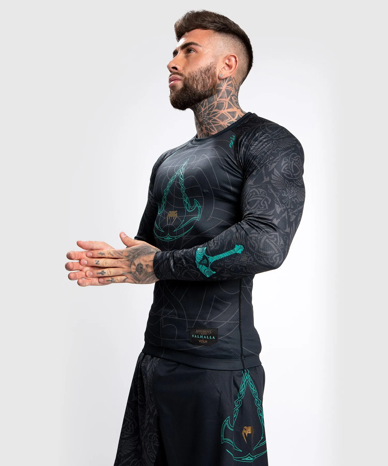 Venum Assassin's Creed Reloaded Rashguard - Long Sleeves - Black