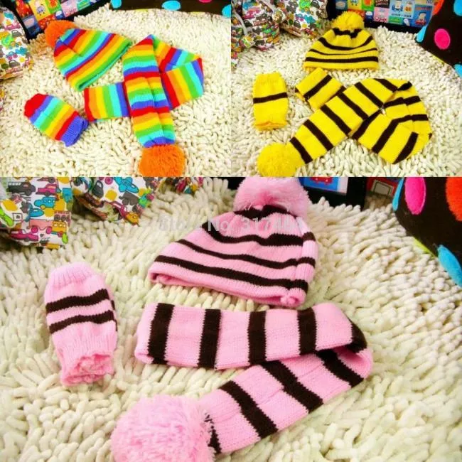 Warm Up 3pcs Scarf Set