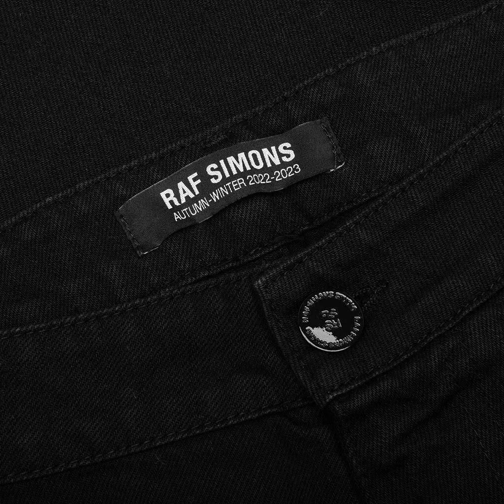 Wide Fit Denim Workwear - Black